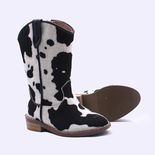 Girls Winter Glitter Sequin Western Cowgirl Cowboy Riding Boots Princess Dress Up Party Shoes2