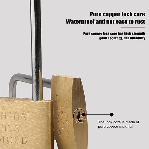 PLATEYTR Pack of 2 padlocks with key - Image 4