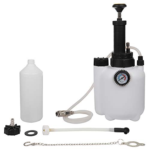 SCITOO Pneumatic Brake Clutch Bleeding System 45mm Threaded Hydraulic Fluid Bleed Tool Kit Compatible with Most European Models