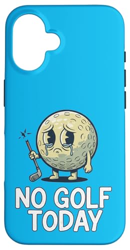 No Golf Today Funny Sad Stickman �S���t�@�[ �S���t�@�[ �X�}�z�P�[�X iPhone 16 �p