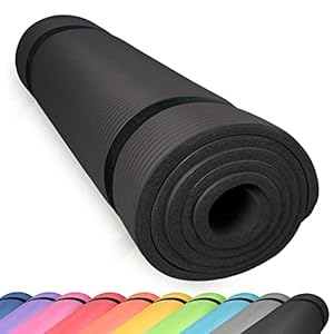 diMio Komfort-Gymnastikmatte Yogamatte in 185x60x1cm, 185x60x1.5cm, 185x90x1.5cm, 200x100x2 mit Tragegurt Phtalatfrei + SGS-geprüft