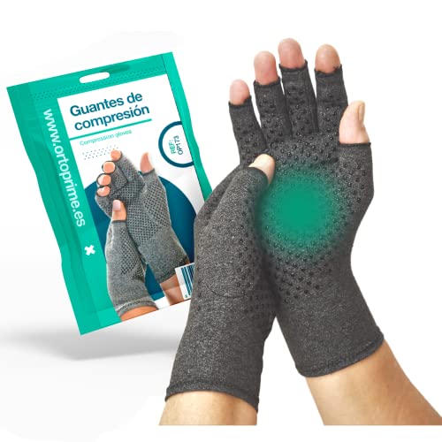 Guanti Autoriscaldanti Mani Guanti A Compressione Per Artrite, Con Rame E Antiscivolo | Unisex, Comodi Per Mani E Polsi Guanti Per Artrite