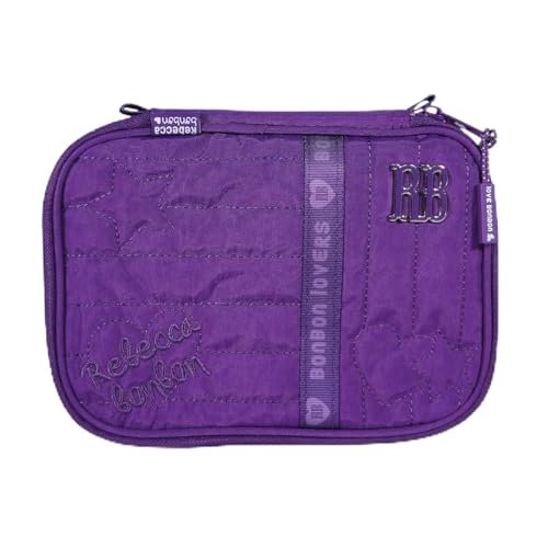 Estojo Rebecca Bonbon Box Nylon Escolar 36 El�sticos (Lil�s)