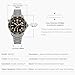 watchdives NH35/NH38 Automatic Watches for Men, WD007 Titanium NTTD Dive Watch 39mm Domed Sapphire Crystal Wristwatch 200m Waterproof Watch (Black / NH38-No Calendar)
