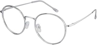 ProEyes Columba, Progressive Blue Light Blocking Lightweight Readers, Anti-Reflective Resin Lens, 0 Power on Top Lens (Gray, 1.75 x)