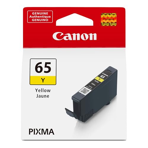 Canon CLI-65 Genuine Yellow Ink Tank, Compatible with PIXMA PRO-200, and PIXMA PRO-200S Printers