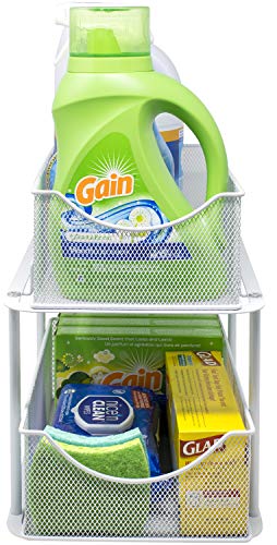 Sorbus 2 Tier Organizer Baskets - Image 4