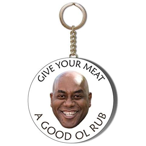 Gift Insanity AINSLEY HARRIOTT - GIVE YOUR MEAT A GOOD OLD RUB - 55mm KEYRING BOTTLE OPENER Cover