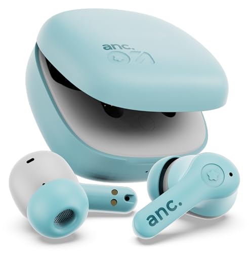 Klarity 4 ANC in-Ear Truly Wireless Earbuds with 35dB Active Noise Cancellation, 60H Playtime, 4 Mics Calling, 45ms Low Latency, 10mm Driver, Type-C...