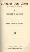 I Appeal Unto Caesar (The Scripts of Cleophas). Foreword by The Rev. B.A. Lester, B.A. B00CX6GBQQ Book Cover