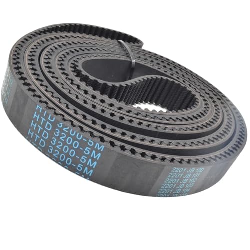 Courroie HTD 5M 3200mm anti-allongement en caoutchouc pour résoudre les sauts de dents
