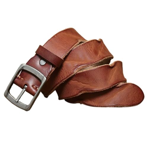 Sangle cuir pleine fleur vieilli style cowboy, l'héritage d'un style