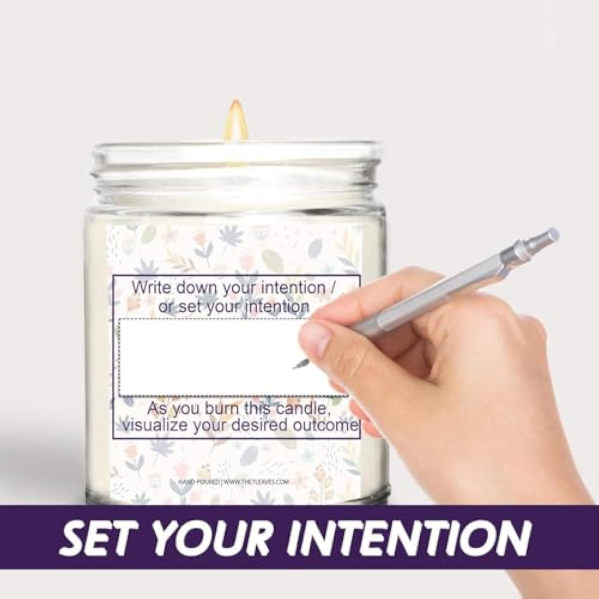 INC Sage Candle, Uplifting Positivity Blend