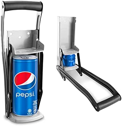 PR00S Can Crusher for Recycling, Can Recycling Press, Can Crusher Wall Mounted, Can Smasher for Recycling