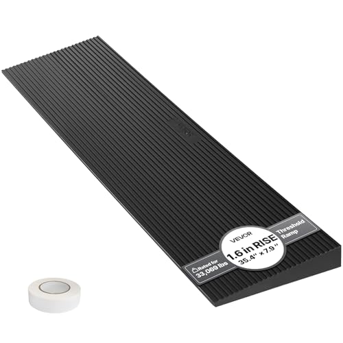 VEVOR 1.6 Rise Threshold Ramp for Doorways