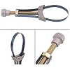 AHL Car Auto Oil Filter Removal Tool Strap Wrench 60mm To 120mm Diameter Adjustable Compatible with Car, Truck, Honda Yamaha Suzuki