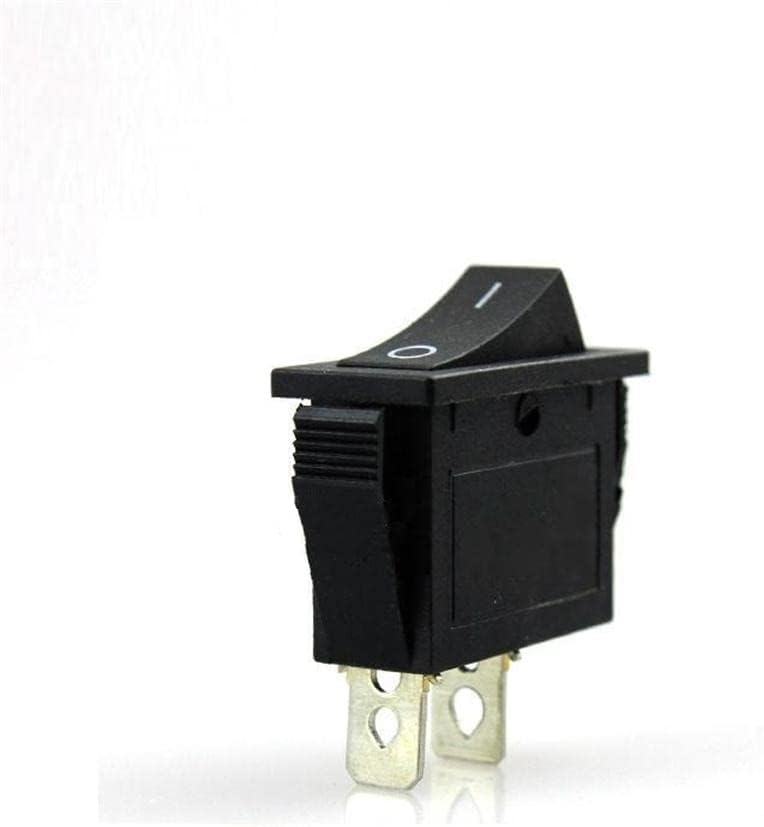 Ultra-thin Boat Toggle Switch With ON/OFF Black Push Button Switch 16A 250V For Machine Or Equipment,50pcs/lot