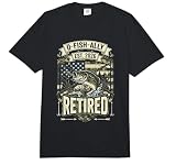 Fisherman Retirement O'fishally Retired 2026 Fishing US Flag Comfort Colors Adult Heavyweight T-Shirt
