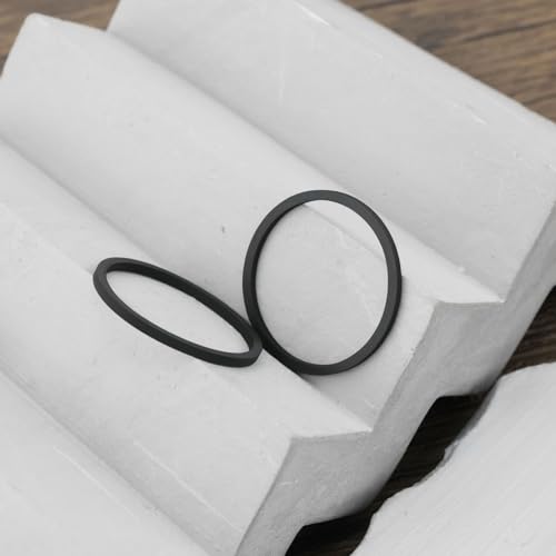 eMagTech 4-teiliges Gummiriemen-Bandmechanismus-Set Flach Und Quadratisch Kompatibel mit Sony Stereo-Kassettendeck TC-WR520 TC-WR520S TC-WR565 TC-WR665S