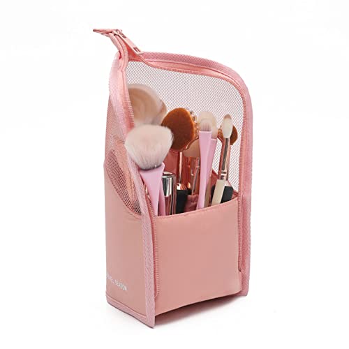 Linsiter Stand-Up Makeup Brush Bag