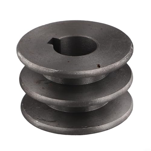 Polea de Correa en V Tipo A de Doble Ranura de Hierro Fundido, Polea de Motor, Accesorio de Herramienta Eléctrica, Diámetro 50-94mm, Múltiples Tamaños (50x31x19mm)