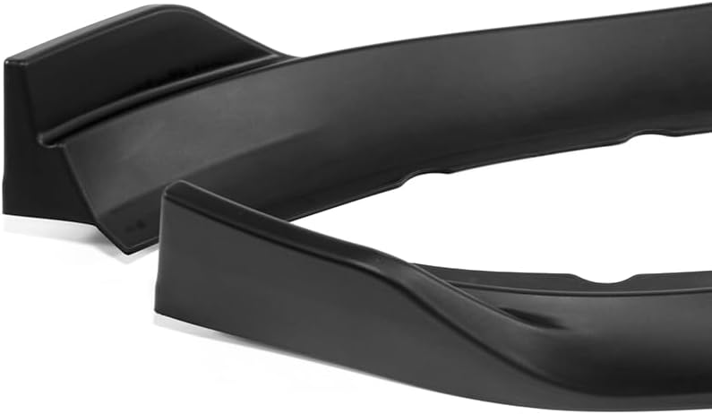 STAY TUNED PERFORMANCE ABS Material GT-Style Front Bumper Lip Body Kit Spoiler Splitter Compatible with 2013 2014 Cadillac ATS (Matt Black)