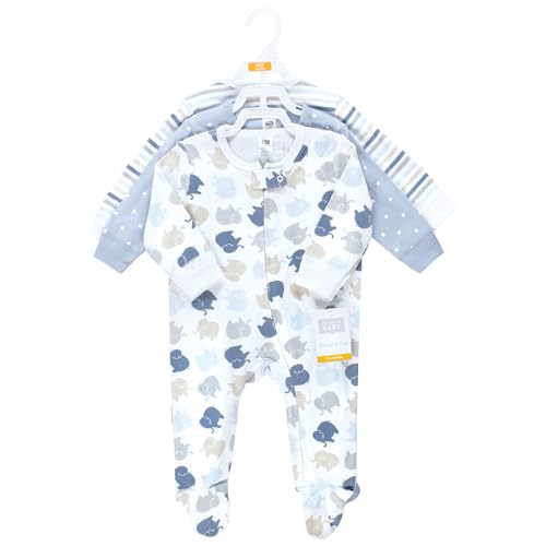 Image of Hudson Baby Unisex Baby Cotton Sleep and Play