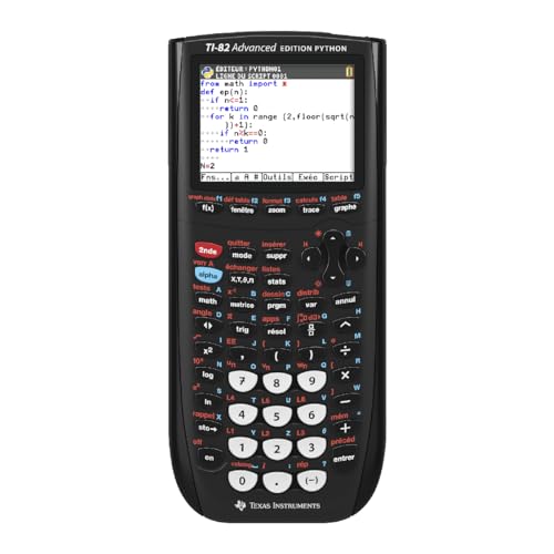Texas Instruments Calculatrice Graphique TI-82 Advanced...