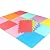 Fine Kids Play Mat,Foam Mats Toy Ideal Gift, Colorful Tiles Multi Use,Puzzle Fun Education Toy Multicolor Creeping Foam Floor Safe Play mat (As Shown)