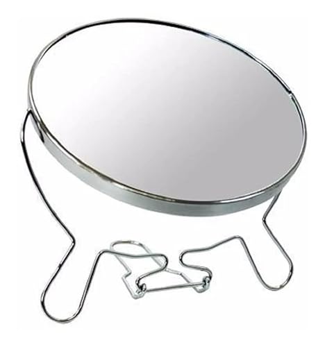 Espelho De Mesa Redondo Giratório 19cm Ideal Para Make