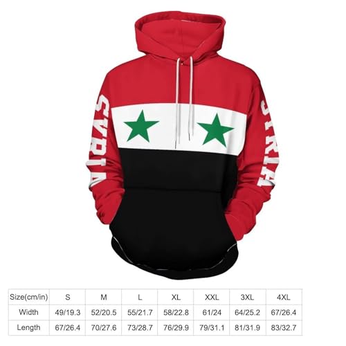 Sweat à capuche graphique avec poche et imprimé drapeau - 6