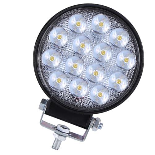 DONFAMDS �ی^LED�X�|�b�g���C�g 42W �h���v���W�F�N�^�[ �ԗp�t�����g�X�|�b�g���C�g �t�����g�o�[��t�Ή� �ϔM�ϏՌ��d�l �g���b�N �I�t��