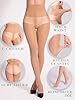 HOTBOSS Unbelievable Durability Tights, Rip Resistant Pantyhose, 40D Semi Sheer High Waist T-Crotch Strong Tights for Women, Tan-L #4