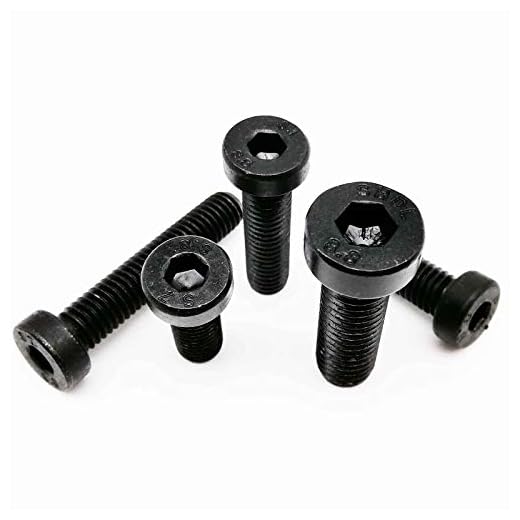 Självgängande skruvar 10 st M5 grad 8,8 stål svart DIN7984 Hex hexagon uttag tunn låg kort profil huvud insexskruv L 6-50 mm hårdvara (färg: 30 mm, storlek: M5)