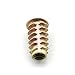 LQ Industrial 8pcs M8x25mm Furniture Screw-in Nut Zinc Alloy Bolt Fastener Connector Hex Socket Drive Threaded Insert Nuts For Wood Furniture Assortment