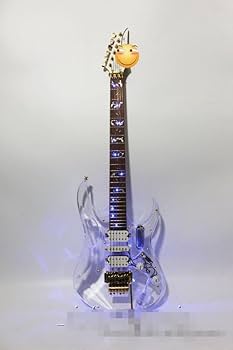 Amazon | 透明エレキギター メイプル ローズウッド指板 ギターネック