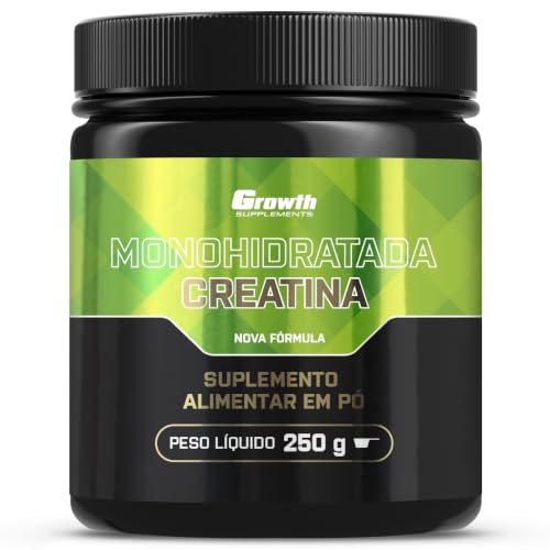 Growth Supplements - Creatina Monohidratada 250g - Growth Supplements - Sem sabor em pó