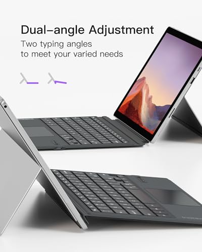 Inateck KB02027-G-US Surface Pro 7 Keyboard thumb #5