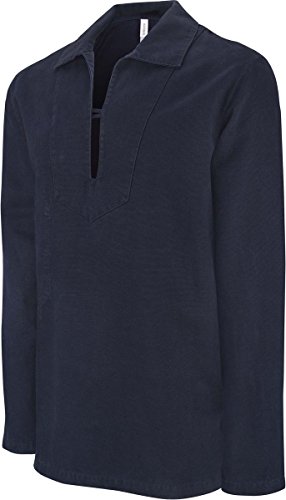 Vareuse en coton Kariban contre le vent veste homme col fendu K561