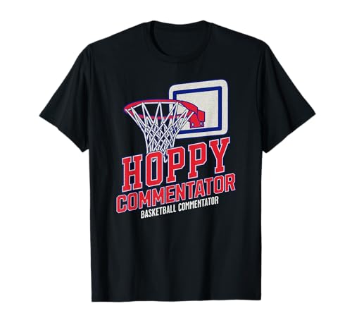 Sportscaster Basketball Commentator Dad T-Shirt