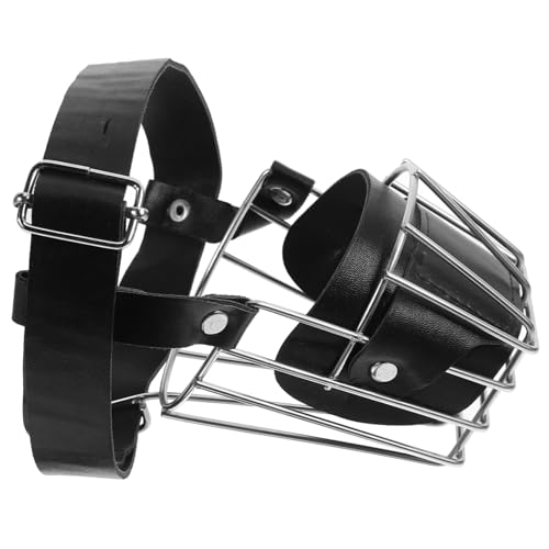 Mipcase Portable Adjustable Dog Muzzle Breathable Basket Muzzle for Small Puppies Comfortable Design Easy to Clean for Training and Preventing Biting and Barking