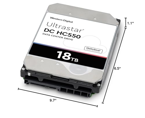Image of Western Digital Ultrastar DC HC550 18 TB Hard Drive - 3.5 Internal - SATA