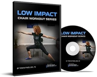 CRITICAL BENCH Low Impact Chair Workout Series DVD - Low Impact Follow Along Exercises for Mobility, Balance, Core Strengt...