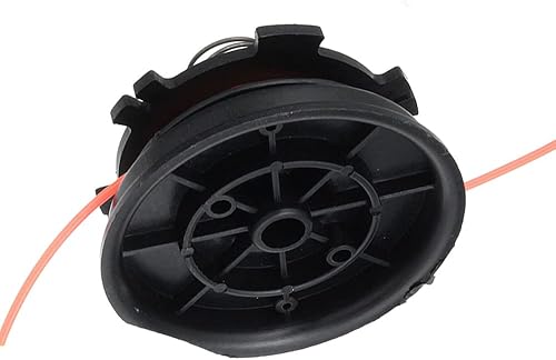 Miniatura 4 de Realman Cabezal recortador con retenedor de carrete para Homelite F3040 F3050 GST18 HBC18 HBC28 HBC30i HLT15 HLT16 SX135 UT15152 UT15160 UT15170