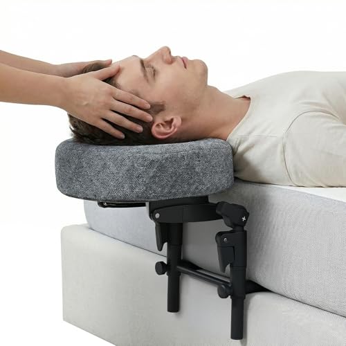 Aucoza Massage Headrest for Bed Massage Face Cradle at Home Adjustable 18 Height Massage Head Holder for Sleeping Mattress Comfortable Face Down Pillow After Eye Surgery