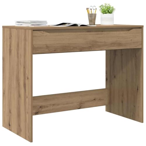 vidaXL Schreibtisch Artisan-Eiche 100 x 50 x 78 cm Holzwerkstoff, Büro, rechteckig, moderner Schreibtisch, kompakter Arbeitsplatz, Holzwerkstoff, einfache Montage, zuverlässiger Arbeitsplatz