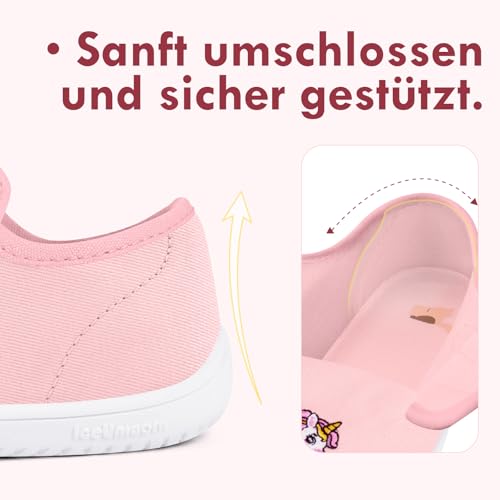 IceUnicorn Hausschuhe Kinder Jungen Atmungsaktive Pantoffeln Mädchen Rutschfest Kindergartenschuhe Unisex Slippers