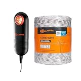 Gallagher 2526ft Turbo Wire Protection + Live Fence Indicator Bundle