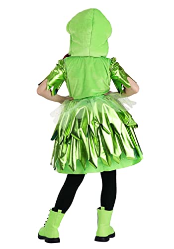 Disfraz Ghostbusters Slimer para Niñas con Chaqueta y Vestido miniatura 3