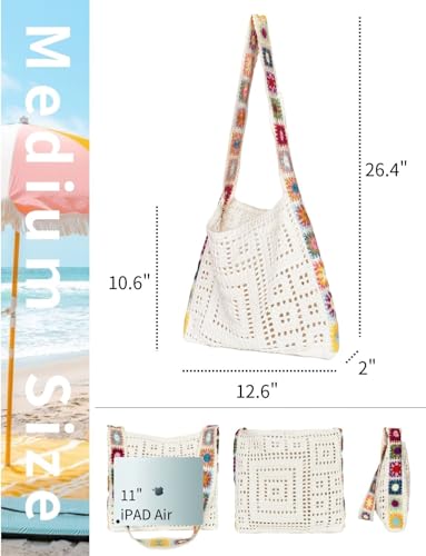 Bolso Tote de Paja para Mujer Tejido con Cierre miniatura 4